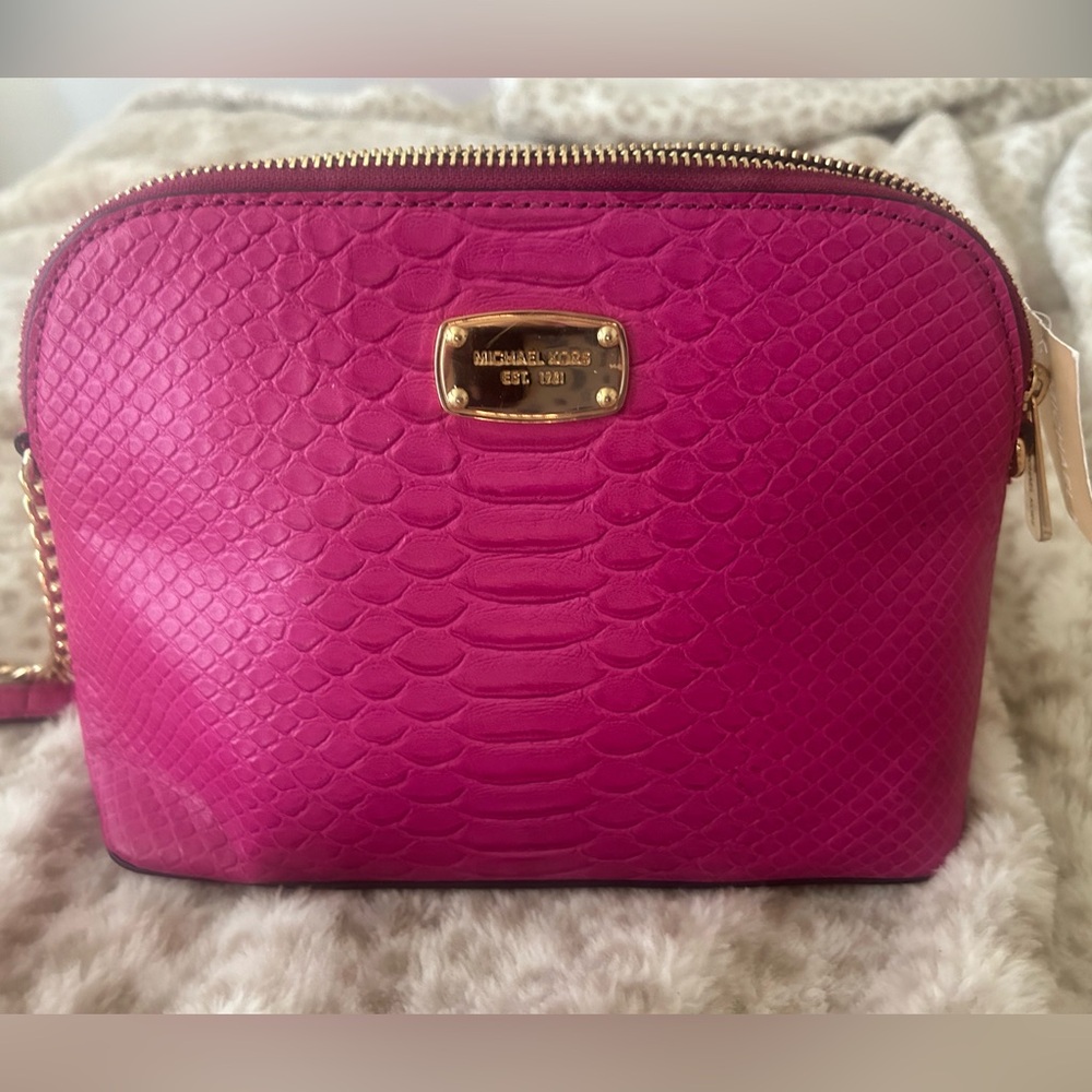 Pink michael kors cindy purse